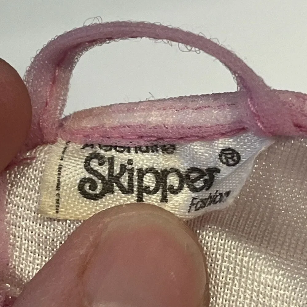 Barbie Skipper Pink Dress Bridesmaids Dream Wedding of the Year Mattel #5746 VTG